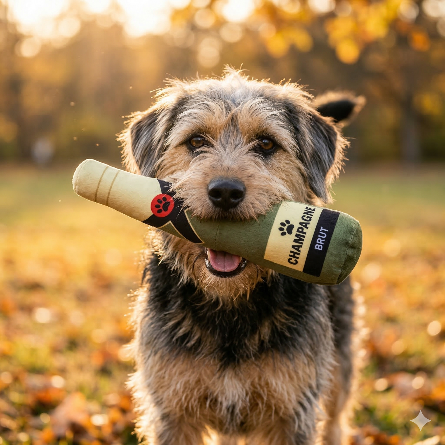 Hundespielzeug: Champagner